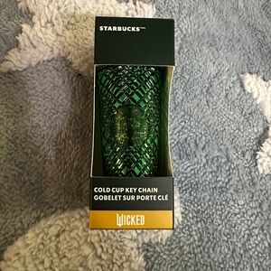 Starbucks x wicked keychain